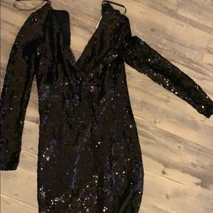 B Darlin Dresses - Beautiful black Sequin dress B Darlin Dresses - Beautiful black Sequin dress